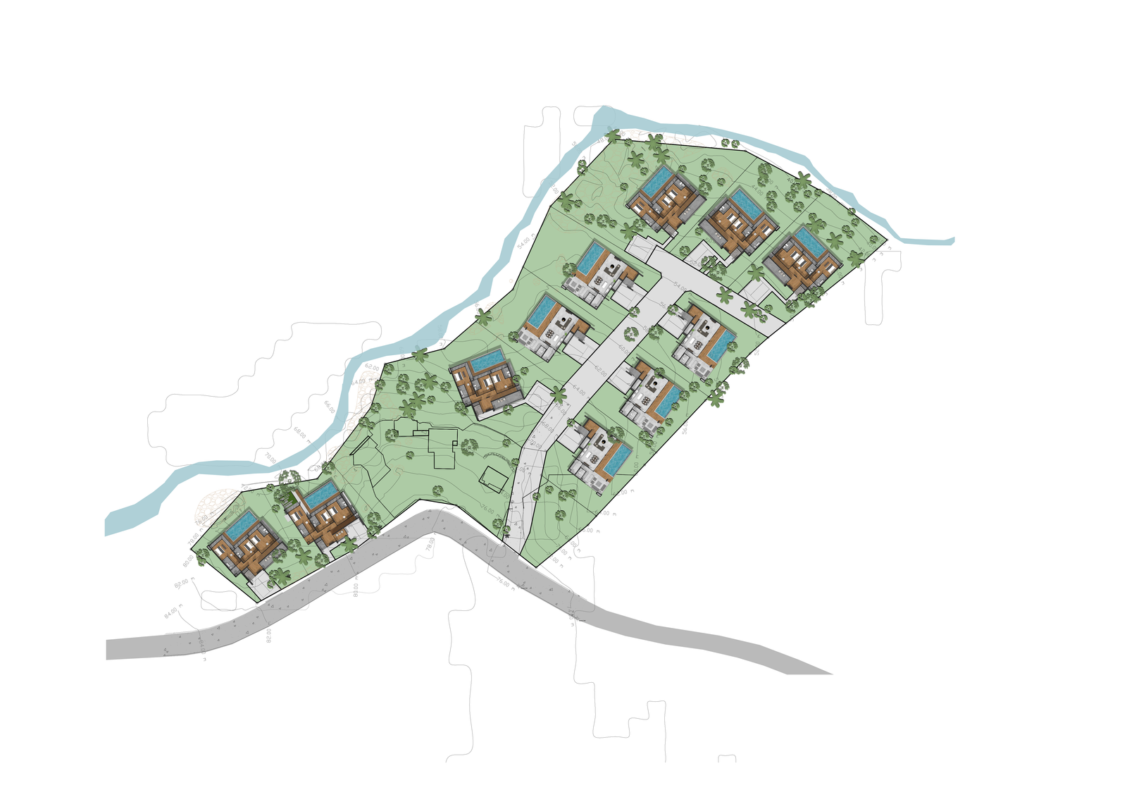 ONLY 11 EXCLUSIVE VILLAS
IN THE ENTIRE PROPERTY